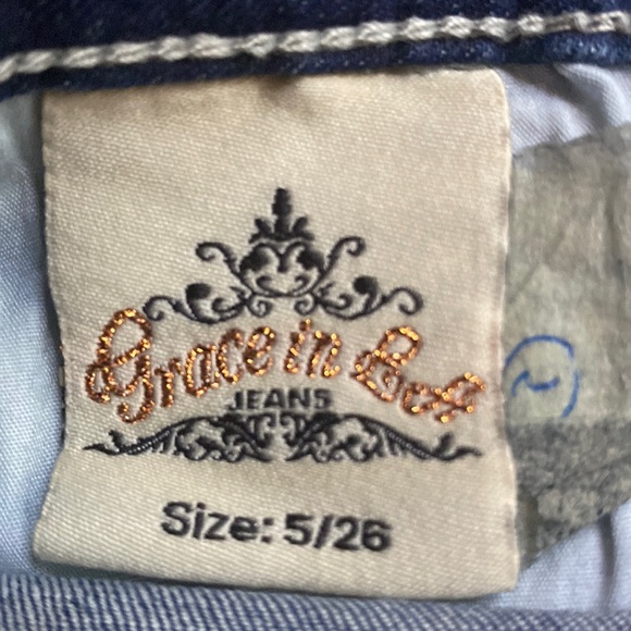 Grace In La Women’s Denim Shorts. New No tags - Picture 6 of 6